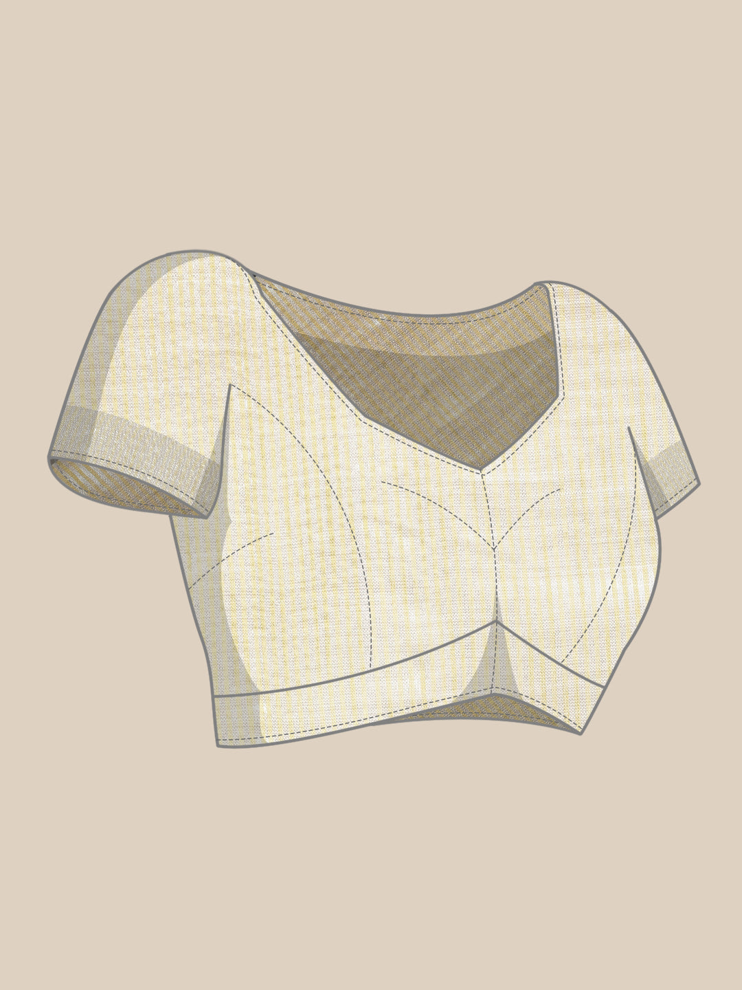 Sutriti Elegant Mhendi Woven Linen Saree with Contrast Zari Border & Tassels – Soft & Breathable Party Wear