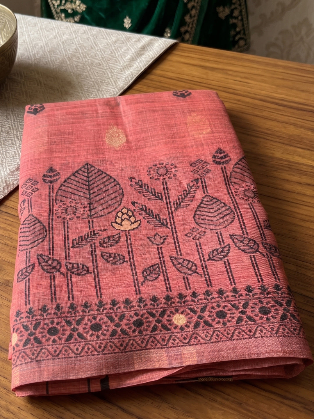 Sutriti Rose Pink Cotton Woven Saree For Women | Traditional Wedding & Festive Wear