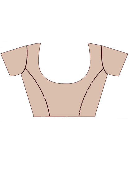 Sutriti Graceful White Banarasi Silk Saree with Golden Zari Woven Border & Floral Jaal – Wedding & Festive Wear