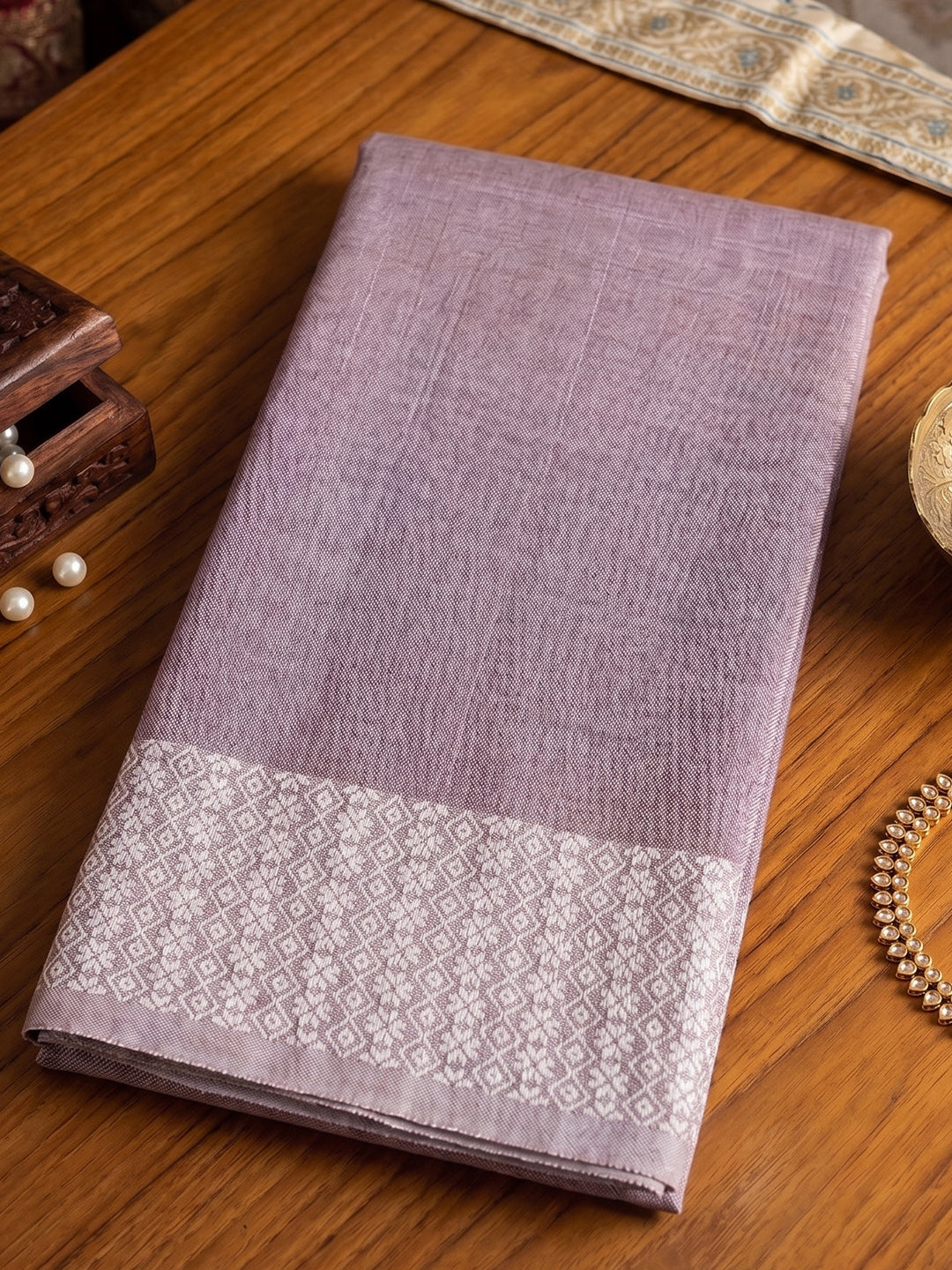 Sutriti Pink Linen Saree for Women Festive Wear Elegant Ethnic Wedding PSofty Saree