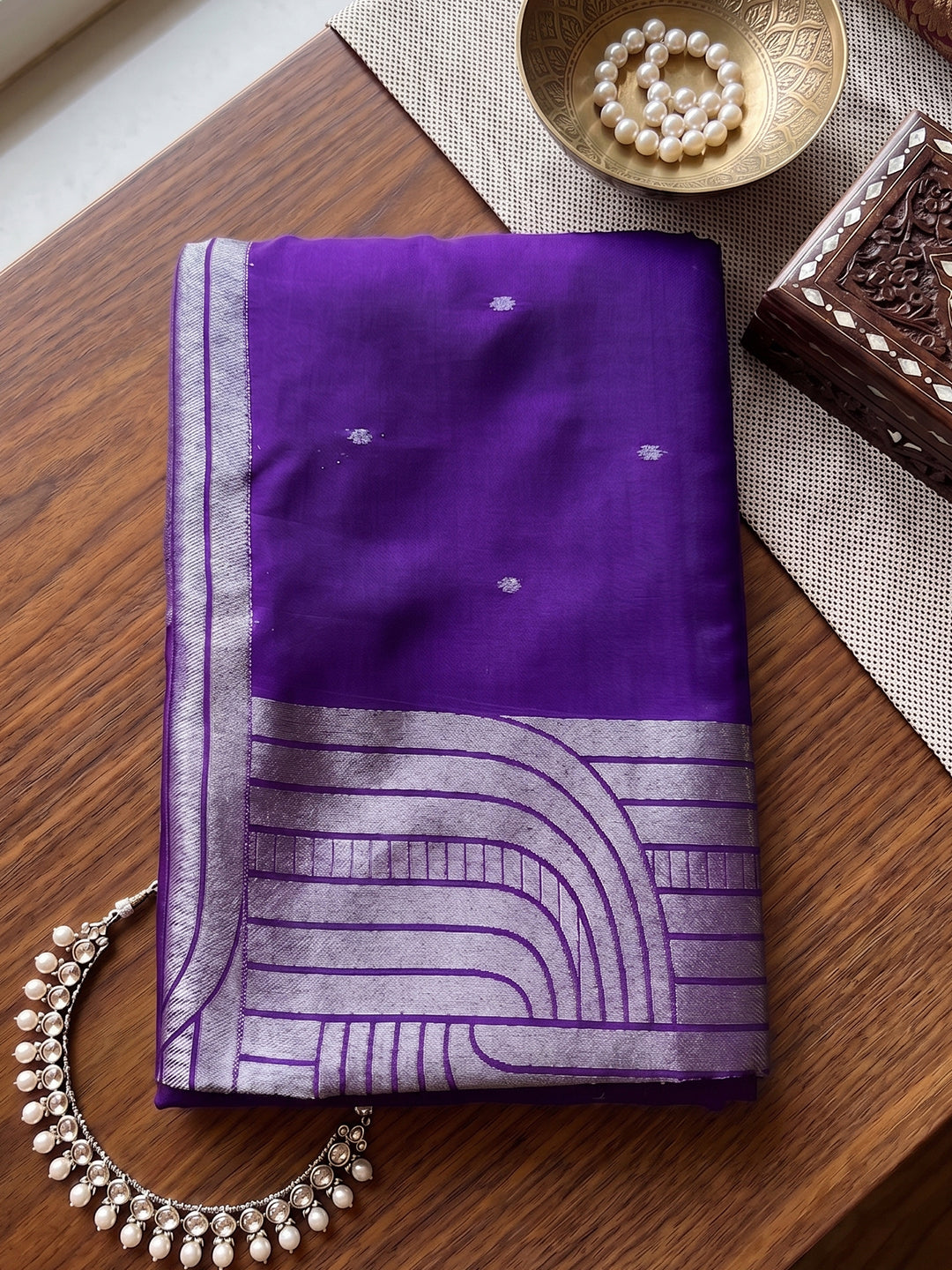 Sutriti Navy Blue Art Silk Saree for Women Festive Wedding Wear