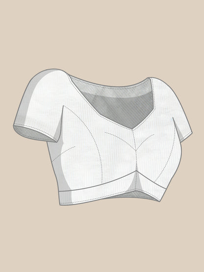 Sutriti Elegant Sky Blue Woven Linen Saree with Contrast Zari Border & Tassels – Soft & Breathable Party Wear