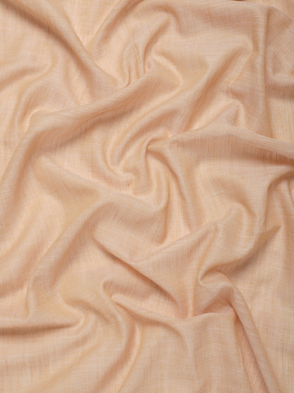 Sutriti Elegant Tan Woven Linen Saree with Contrast Zari Border & Tassels – Soft & Breathable Party Wear