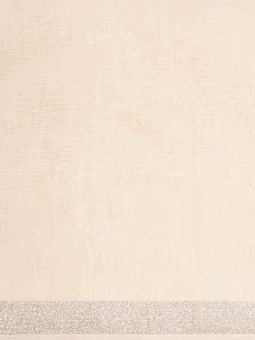 Sutriti Elegant Beige Woven Linen Saree with Contrast Zari Border & Tassels – Soft & Breathable Party Wear