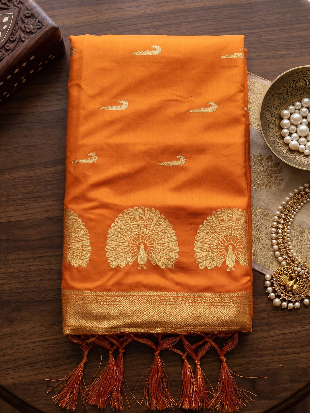 Sutriti Mustard Yellow Soft Silk Saree for Women Festive Wedding Ethnic Saree