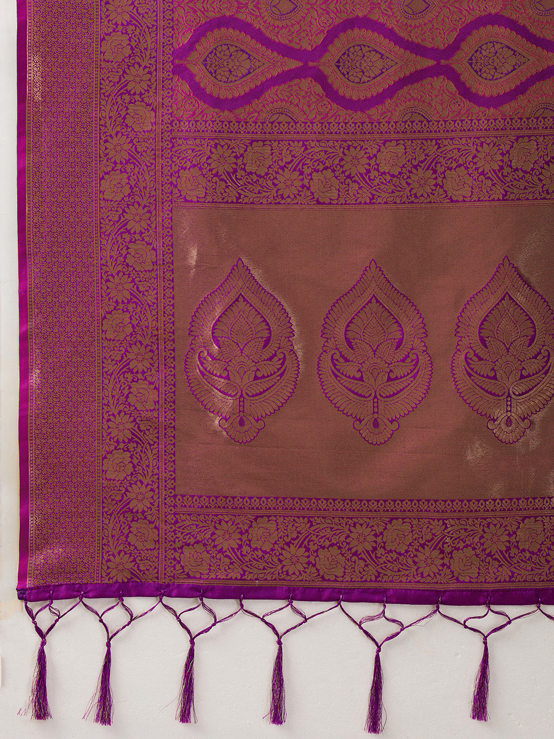 Sutriti Rani Pink Banarasi Silk Saree for Women - Festive & Wedding Wear